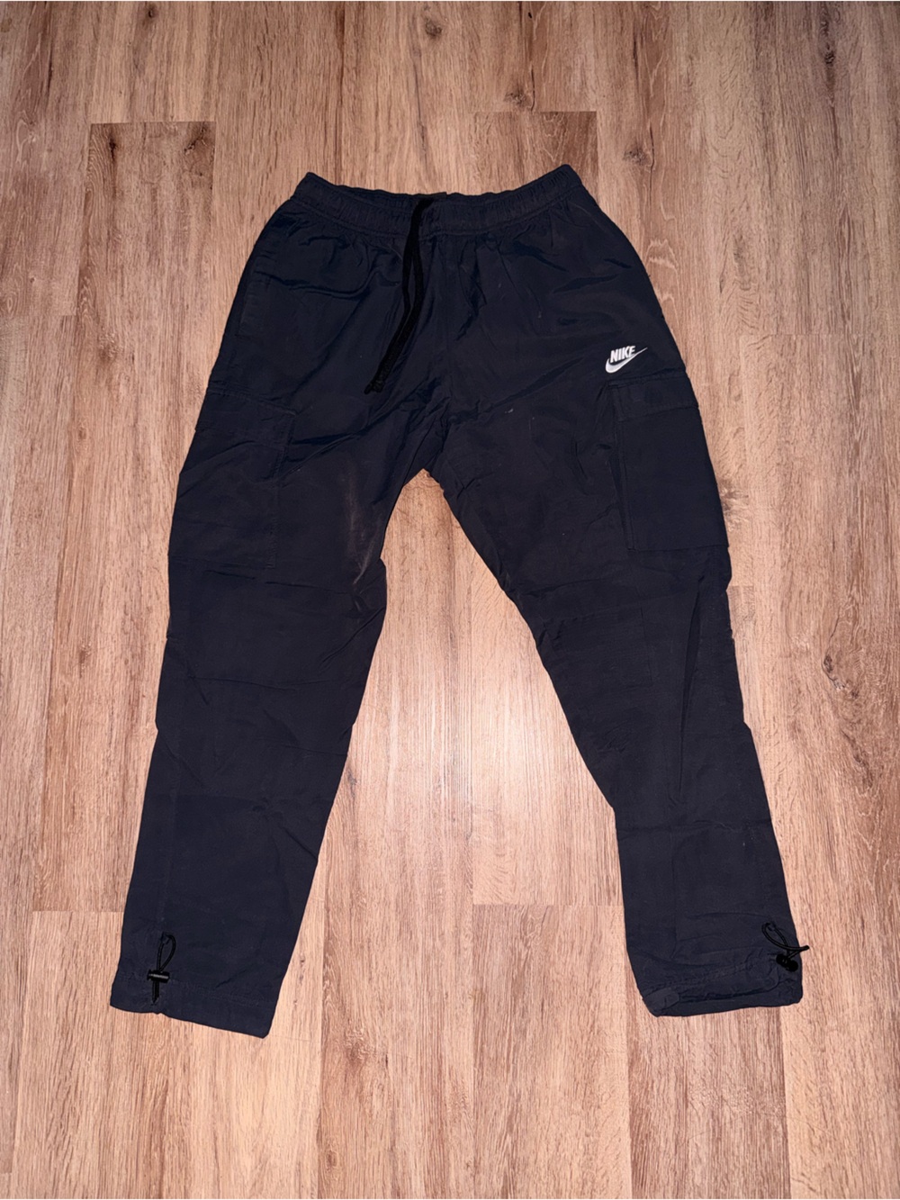 Nike Men’s Charcoal Gray Jogger Windbreaker Pants
